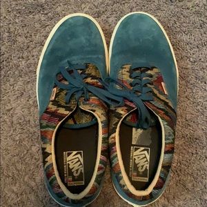 Vans suede Italian weave shoes